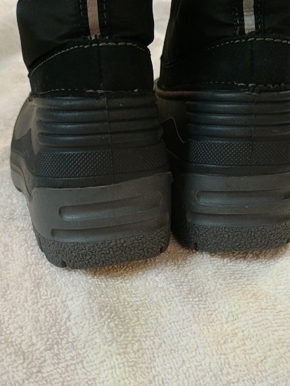 Lands' End Black Kids Front-Zip Winter Boots - Picture 16 of 16